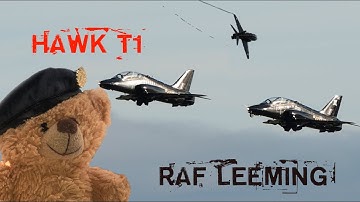 100 Squadron Hawk T1 at RAF LEEMING | Ted
