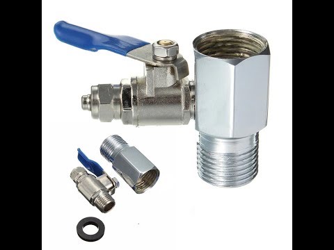 обзор кран 1/2 ''до 1/4'' подачи воды адаптер шаровой клапан обзор кран 1/2 ''до 1/4'' подачи воды адаптер шаровой клапан
