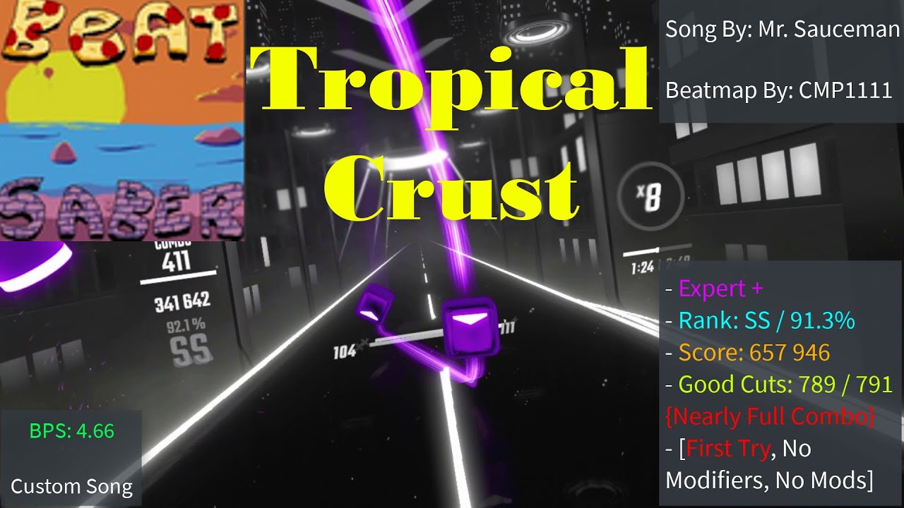 Pizza Tower 🍕 : Tropical Crust 🌴 | SS Rank