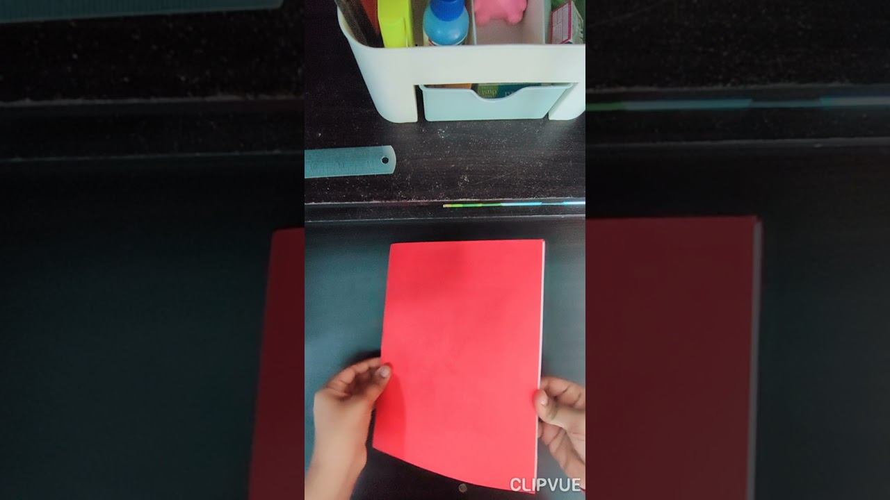 How to decorate your boring notebook cover to a beautiful one