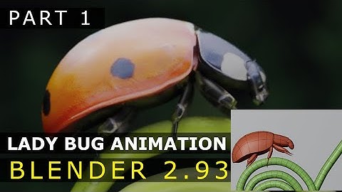 Blender | Lady Bug Animation | Tutorial [Part 1]