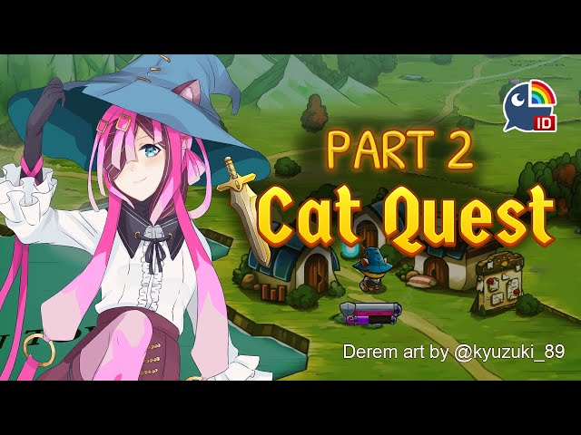 【Cat Quest】 Pt 2: Being A Magical Cat nya~ Or just a cat warrior nya~ 【 NIJISANJI | Derem Kado 】のサムネイル