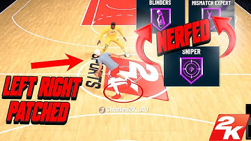 NBA 2K22 PATCH 1.08 LEFT RIGHT IS OFFICIALLY PATCHED!SNIPER,MIXMATCH EXPERT,AND BLINDERS NERFED!