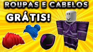 ROUPAS E CABELOS DE GRAÇA! [KAWAII WORLD] - Roblox