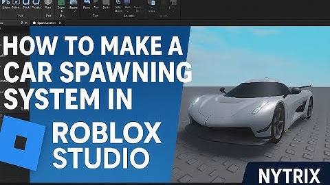 How to Make a Car Spawning System in Roblox Studio (2025 Tutorial)