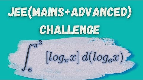 #227 Jee(mains+advanced) maths problem based on definite integration