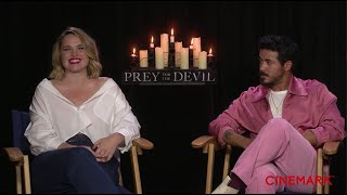 Prey For The Devil Interview With Jacqueline Byers and Christian Navarro | Cinemark