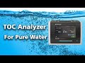 Shimadzu toc1000e online toc analyzer for pure water