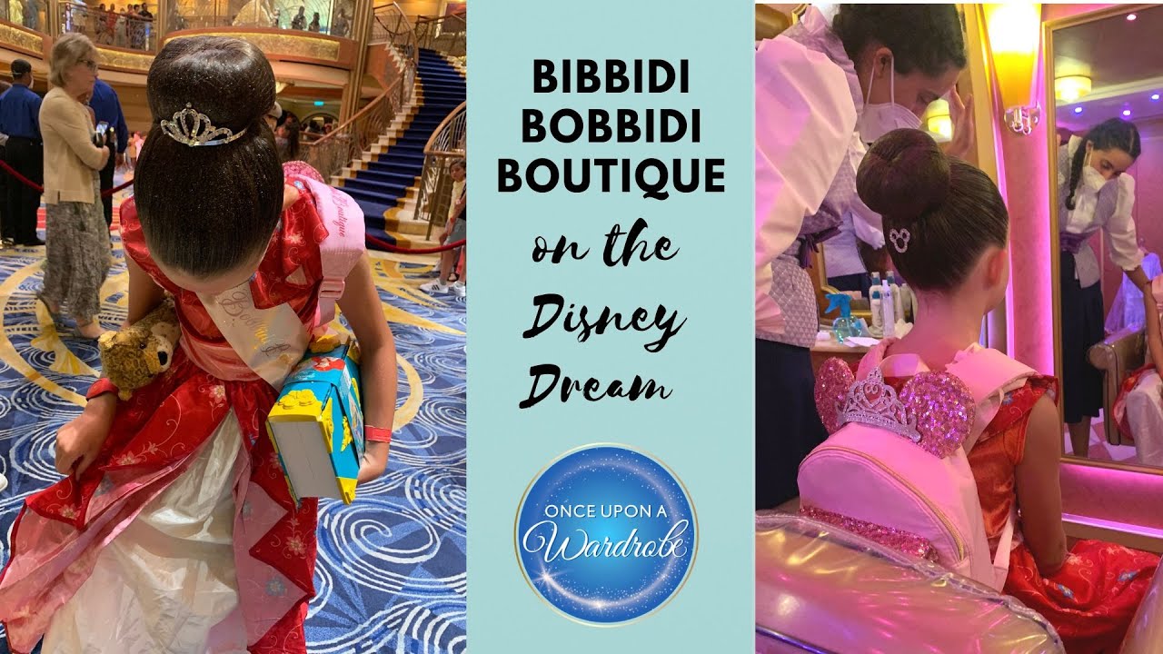 Bobibi Bibbidi Bobbidi Boutique on the Disney Dream - YouTube