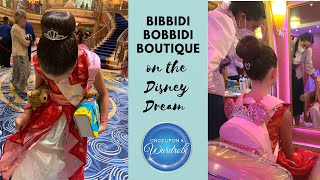 Bibbidi Bobbidi Boutique on the Disney Dream