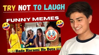 Try Not To Laugh Challenge: Funniest Meme Reaction 😂