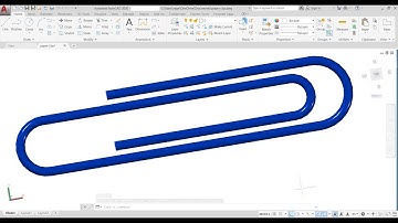 paper clip in autocad by (ⓐⓤⓣⓞⓒⓐⓓⓒⓜⓓ) ✅