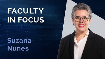 Faculty in Focus: Suzana Nunes