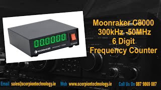 Scorpion Technology - Moonraker C8000 6 Digit Frequency Counter
