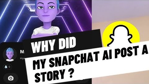 Why did MY SNAPCHAT AI POST A STORY | MY AI STORY SNAPCHAT | SNAPCHAT AI POSTED