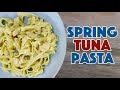 Incredibly Easy! Tuna Pasta Recipe Pasta Aglio Olio Peperoncino e Tonno - Glen & Friends Cooking