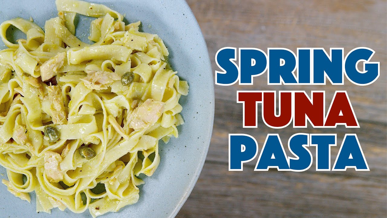 Incredibly Easy! Tuna Pasta Recipe Pasta Aglio Olio Peperoncino e Tonno