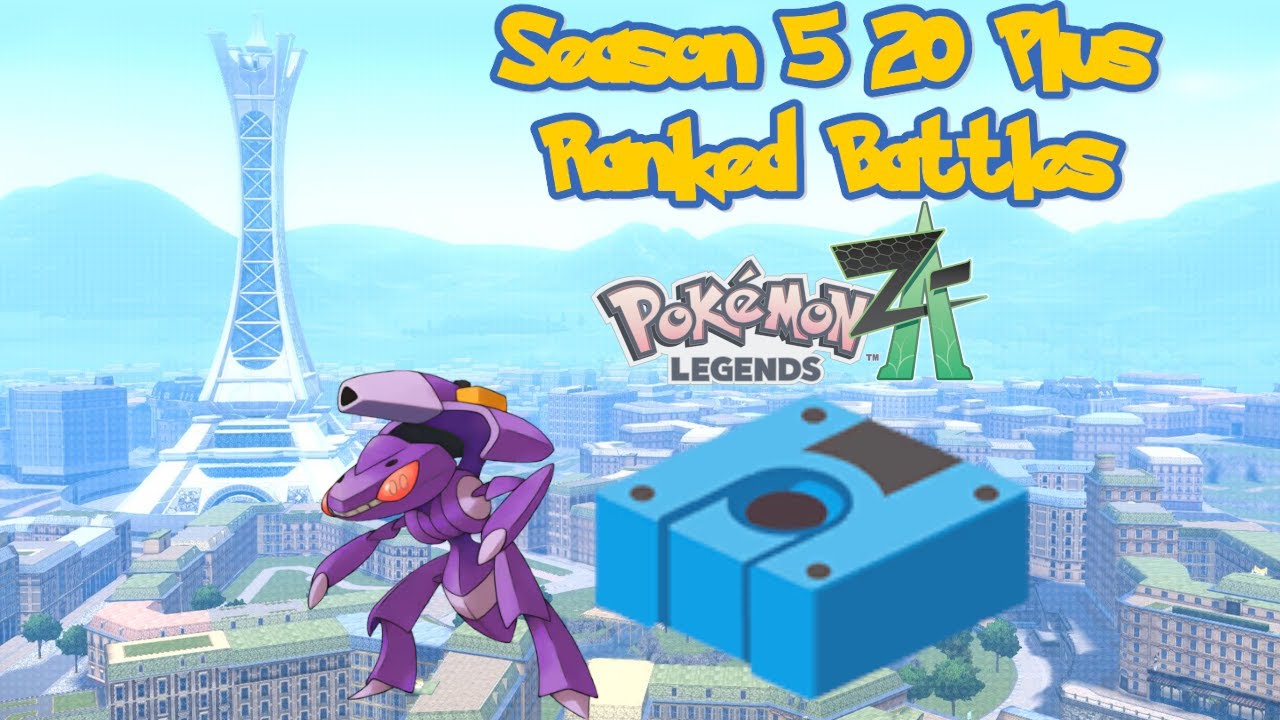 Douse Drive Genesect In Season 5 - 20 Plus Pokemon Legends Z-A Ranked Battles (No Commentary)