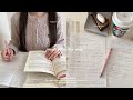 exam vlog⌇試験勉強と受験勉強に追われて猛勉強した1日😵💫💦⌇スタバ新作⑅⌇私の時短試験勉強法🎀