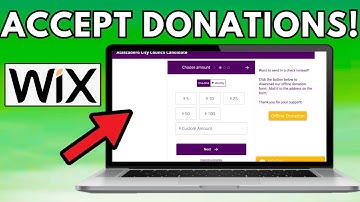How To Accept Donations on Wix