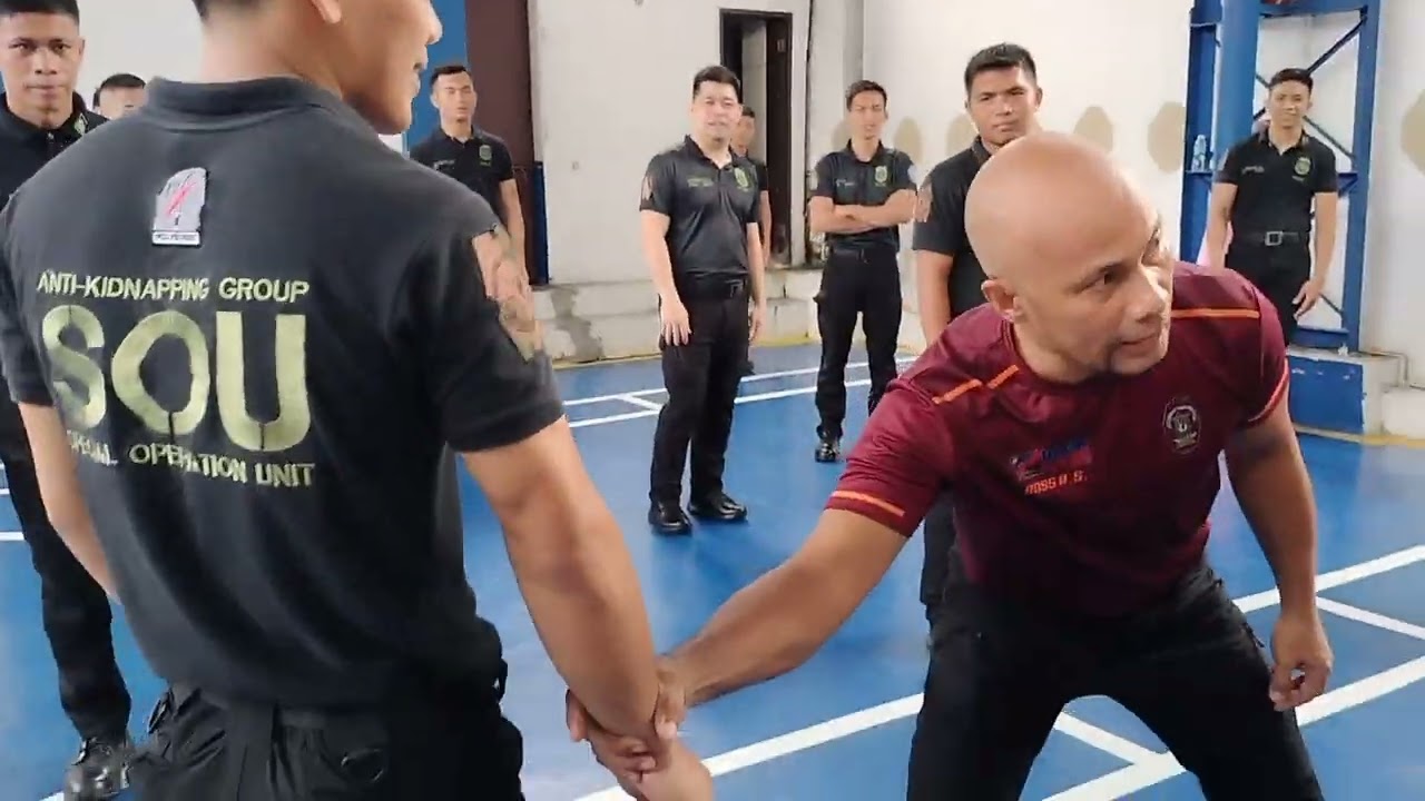 Yaw-Yan Grappling Police Training.