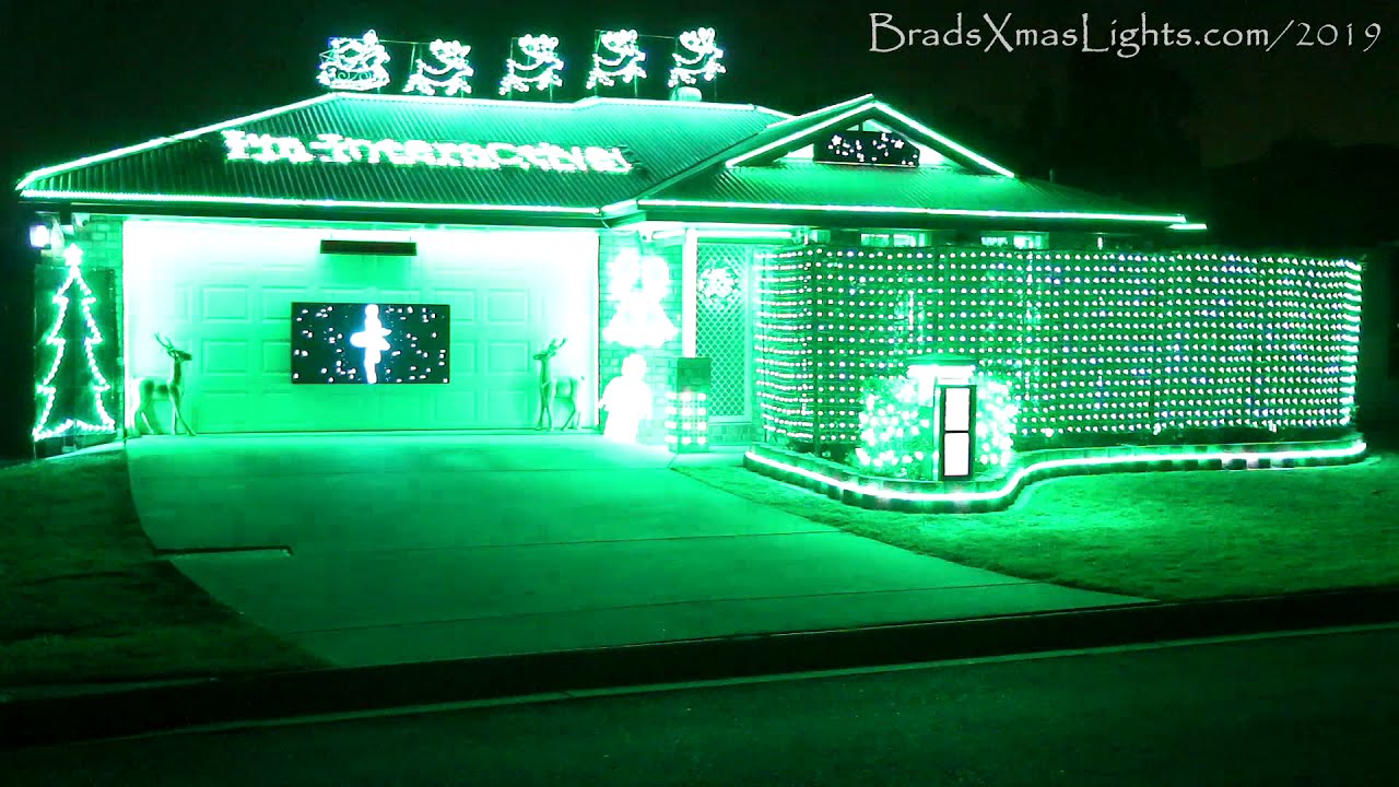 Music Box Dancer Brad's Xmas Lights 2019 YouTube