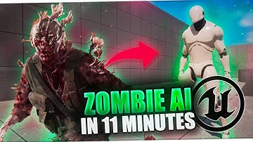Zombie AI in 11 MINUTES | Unreal Engine 5