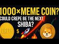 Next Big Meme Coin? Why Crepe Could Explode 1000×