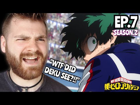 DEKU WAKE THE F*** UP!!!!  | MY HERO ACADEMIA - EPISODE 7 | SEASON 2 | FIRST TIME REACTION