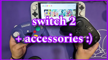 my switch 2 and accessories 🎮