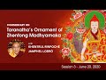 2020: Session 3 - Commentary on the Ornament of Zhentong Madhyamaka