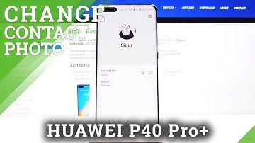 How to Add Photo to Contact in HUAWEI P40 Pro+ - Personalize Contact Profile