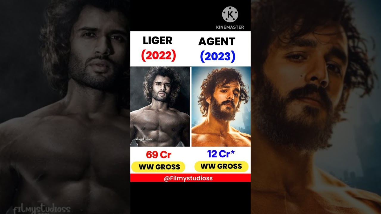 Liger vs agent movie comparison box office collection 