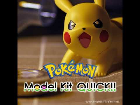 Pokemon - Pikachu Battle Pose Model Kit - Video