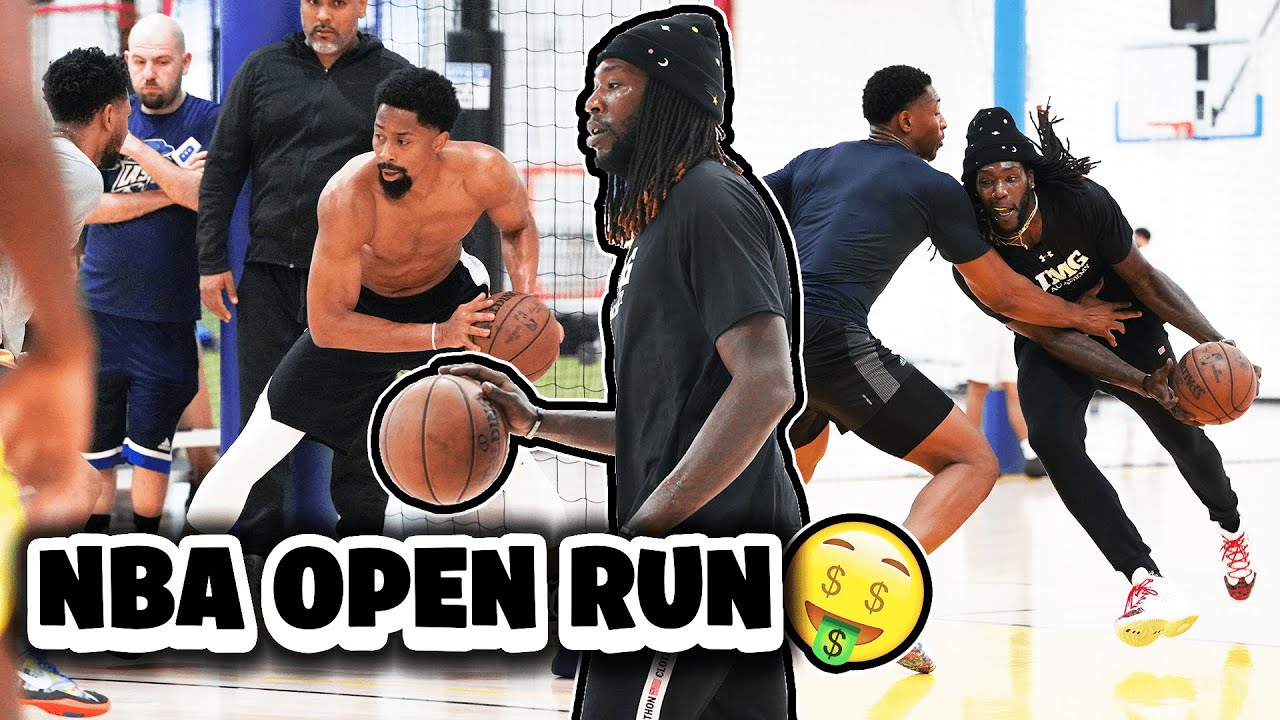 Montrezl Harrell and Spencer Dinwiddie *Battle* In NBA Open Run 😱