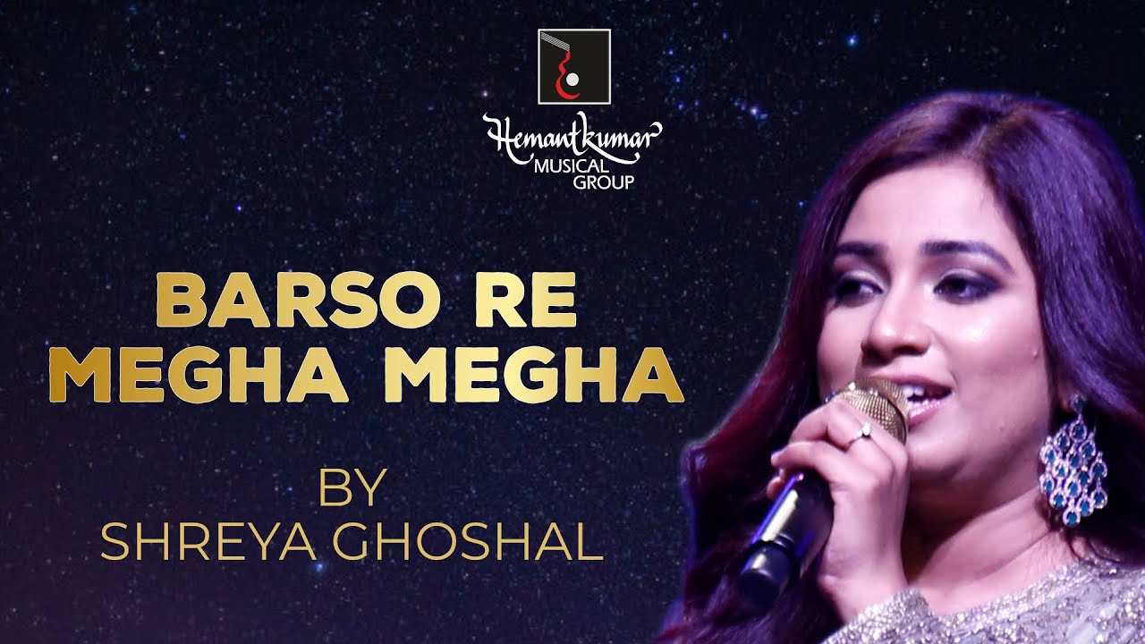 Shreya Ghoshal sings Barso Re Megha Megha with Symphony Orchestra of Hemantkumar Musical Group