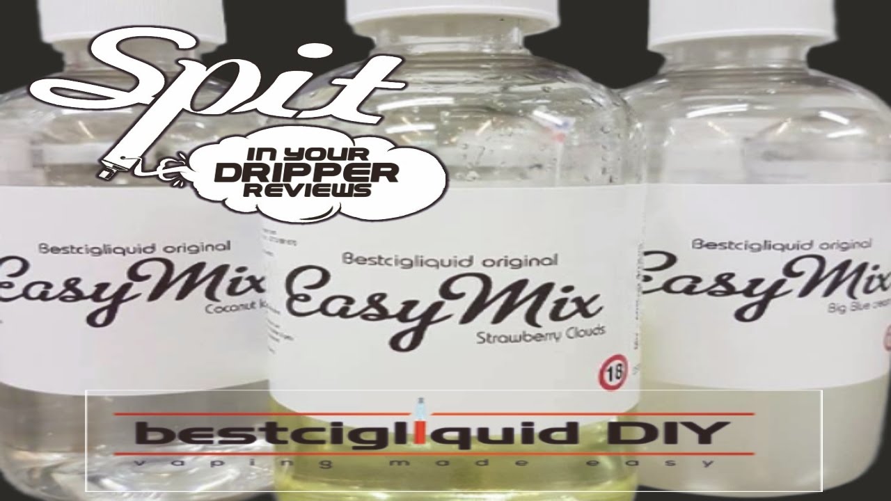 EJUICE REVIEW BEST CIG LIQUID (EASY MIX) YouTube