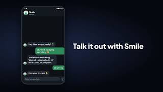 2 AM and your brain won't stop? Talk it out with Smile (real AI journal) screenshot 4