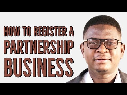 Video: How To Register A Partnership