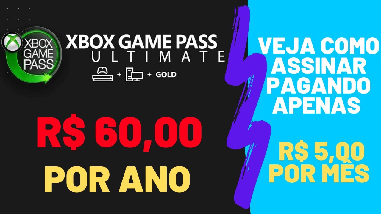 Xbox Game Pass custa R$ 1 por 3 meses em promoção