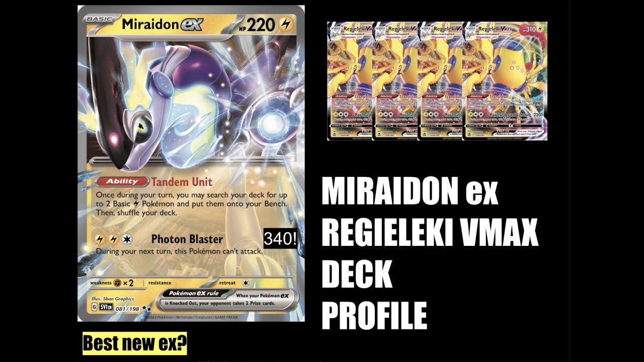 How To Play A Miraidon Regieleki Deck In Pokemon TCG