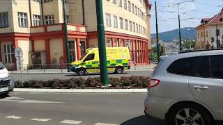 EMS Liberec region ZZS Libereckého kraje code 3 responding Whelen Epsilon