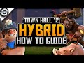 TH12 Miner Hog Hybrid - FULL Breakdown Guide | Make Hybrid Easy | Clash of Clans