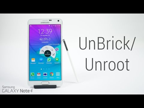 Galaxy Note 4 (All Variants) - How to Unroot | Unbrick | Flash Stock Firmware