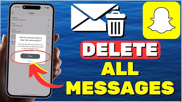 How To Delete All Snapchat Messages Easily! (2024)