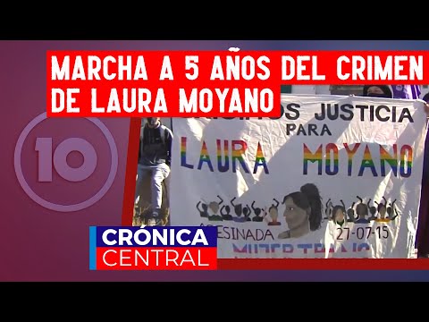 A 5 años del crimen, realizaron una movilización por Laura Moyano