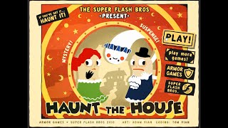 Haunt the House (Super Flash Bros.) Halloween Web Game Playthrough