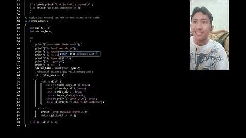 video presentasi project uas praktikum pemrograman
