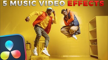 The Most Insane Music Video Effects  - Davinci Resolve
