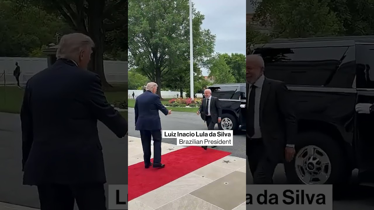 Trump Welcomes Brazil's Lula to the White House